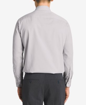 Men's Non-Iron Performance Herringbone Dress Shirt, Classic & Slim Fit