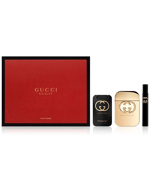 Gucci Guilty 3 Pc Pour Femme Gift Set Reviews All Perfume