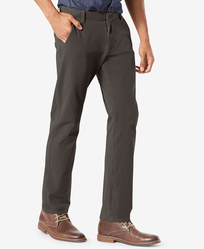 Dockers Men’s Alpha Slim Tapered Fit Smart 360 FLEX Khaki Stretch Pants