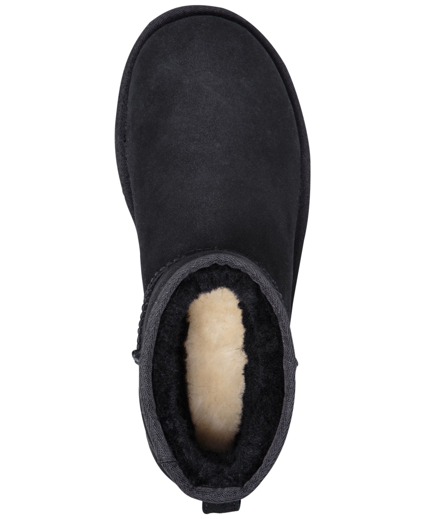Женские ботинки UGG® Classic II Pull-On Mini Booties, цвет: Чёрный — фото 3