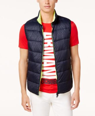 armani exchange vest for mens