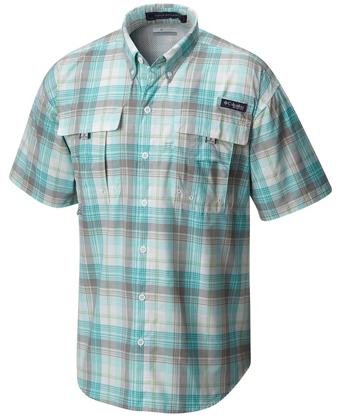 Columbia Men's PFG Super Bahama™ Short Sleeve Shirt - Macy's