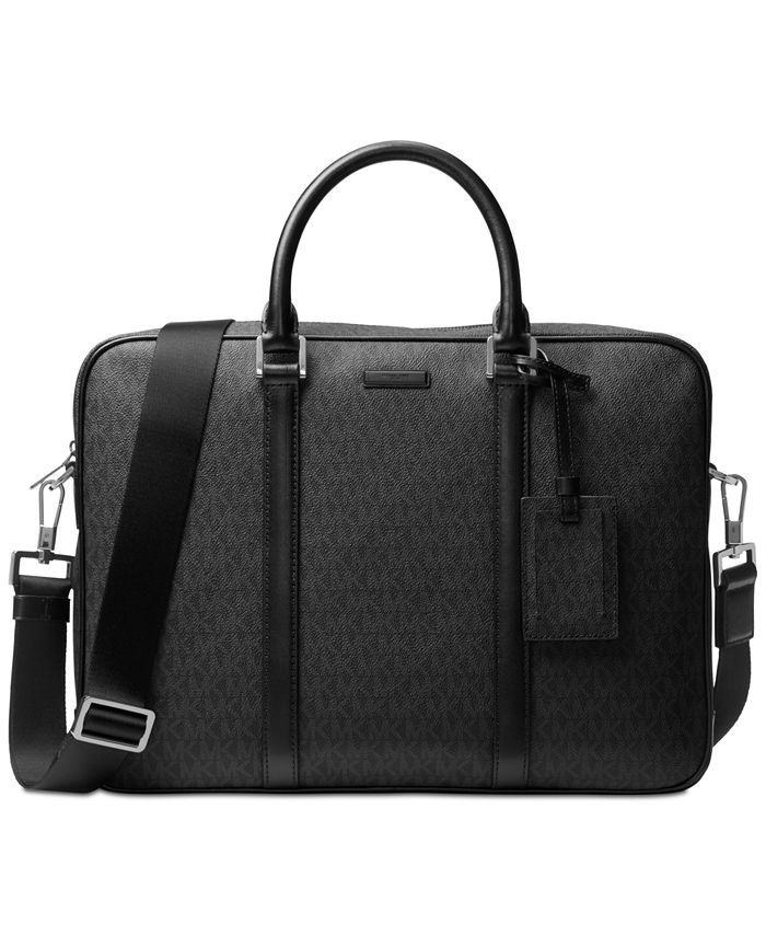Michael Kors Men's Logo-Print Briefcase & Reviews - Laptop Bags