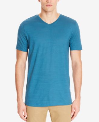 BOSS by Hugo Boss Men's Slim-Fit V-Neck Cotton T-Shirt - Macy's