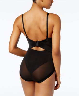 Women's Firm Tummy-Control Easy Up Strapless Bodysuit 1256