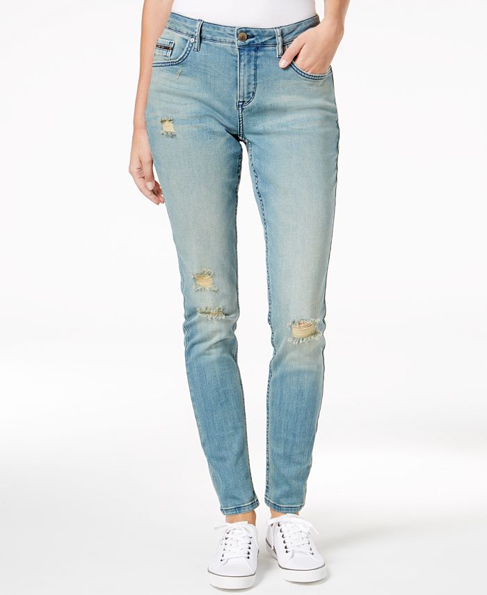 calvin klein curvy skinny jeans