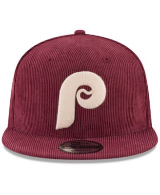 maroon phillies hat