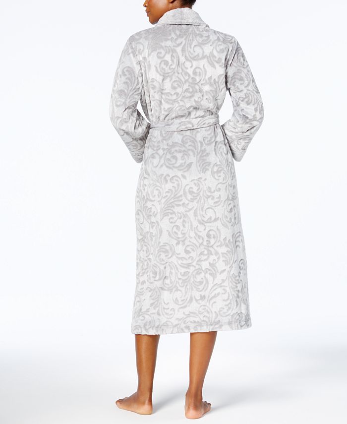 Charter Club Long ScrollTexture Robe, Created for Macy's Macy's