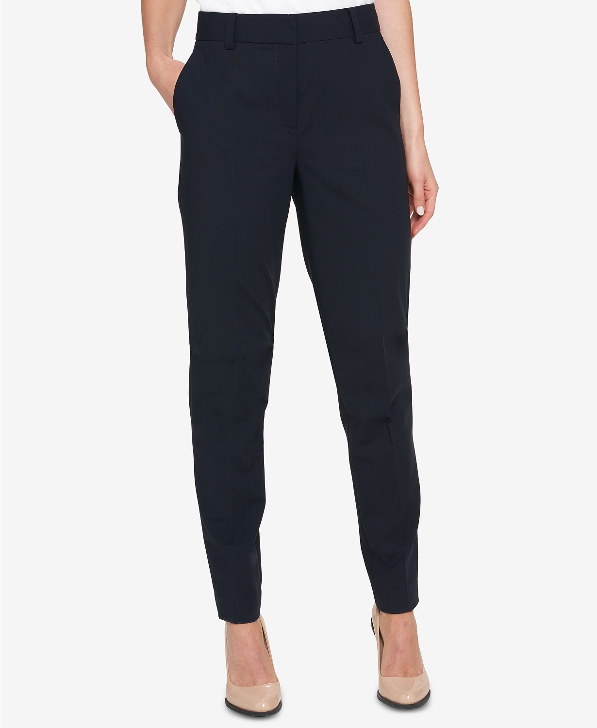 DKNY Fixed Waist Skinny Pants