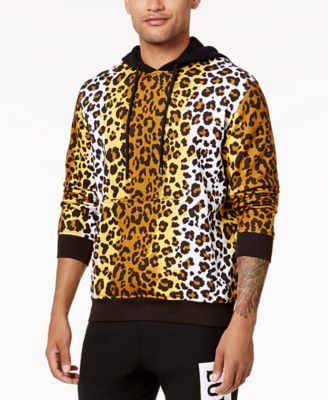 mens leopard sweatshirt