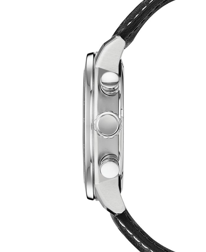 citizen eco drive chronograph leather strap