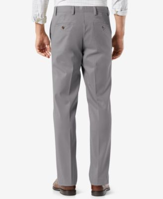 Men's Big & Tall Easy Classic Fit  Khaki Stretch Pants