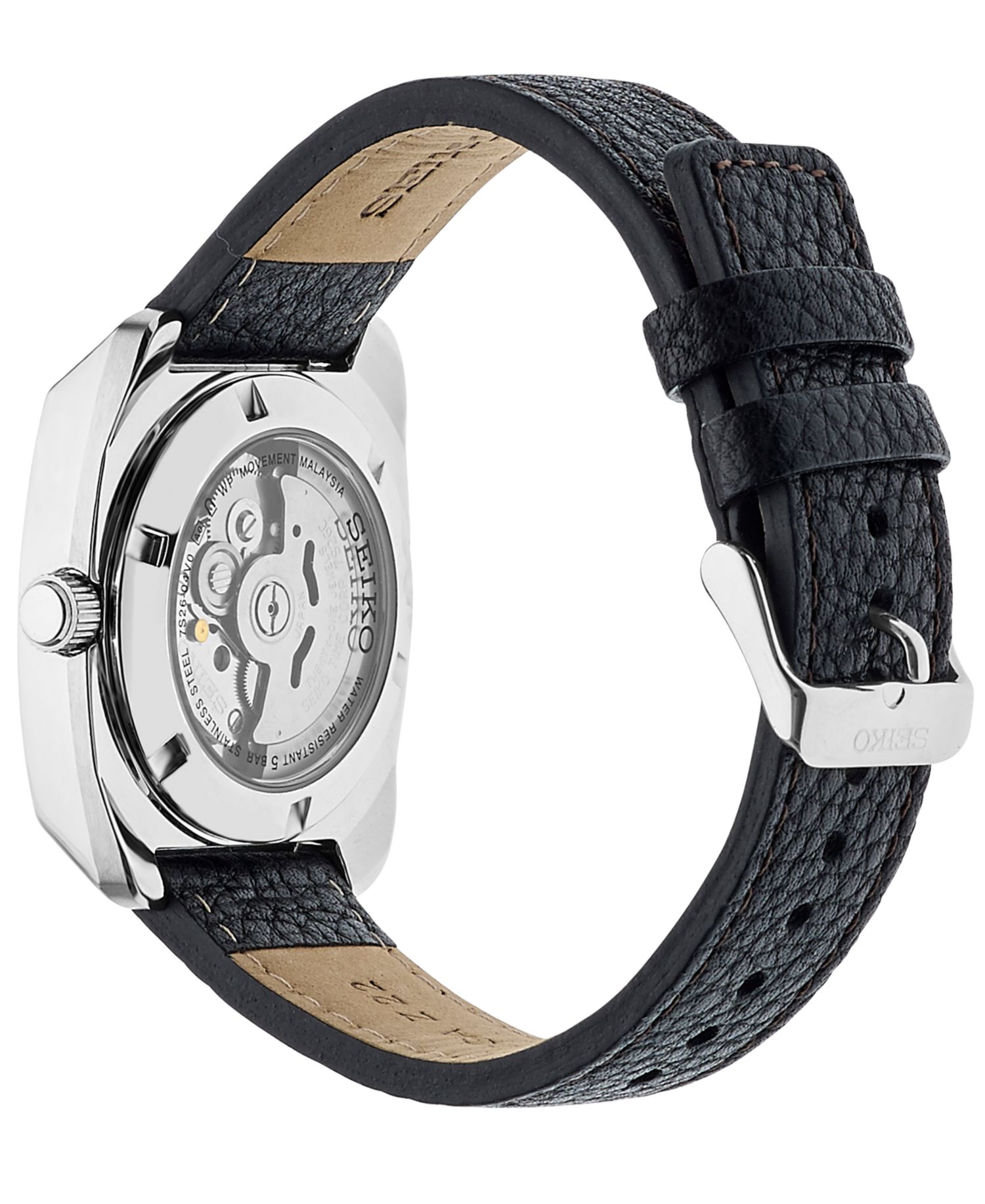 Men's Automatic Recraft Brown Leather Strap Watch 40mm