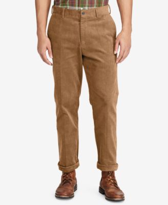 polo ralph lauren men's stretch classic fit corduroy pants