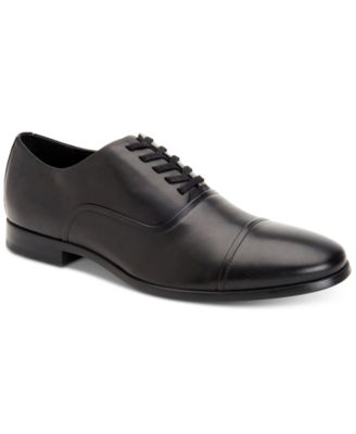 Calvin Klein - Men's Saul Leather Oxfords