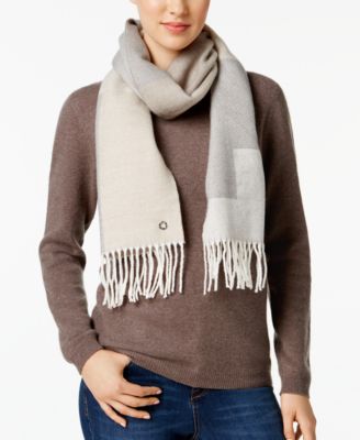 Calvin Klein Colorblock Woven Scarf