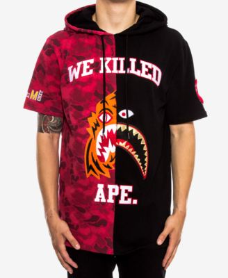 Hudson NYC - Men's Split Graphic Print Hoodie