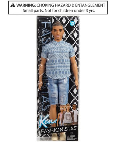 Mattel's Ken® Fashionistas Man Bun Doll - Toys & Games 