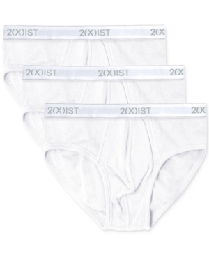2(x)ist Men's Underwear Essentials Contour Pouch Brief 3 Pack