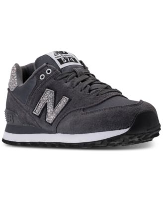 new balance women's 574 shattered pearl casual sneakers