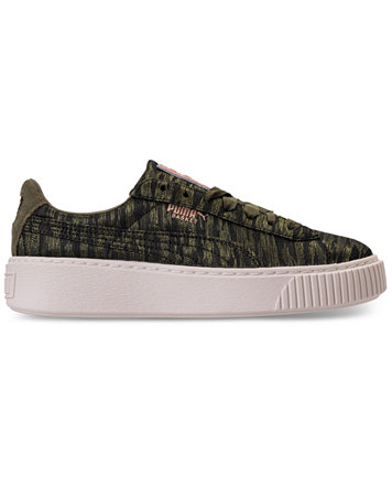 puma basket platform velvet puma basket platform velvet