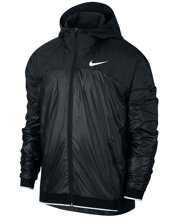 Nike Men's Dri-FIT Hooded Training Jacket & Reviews - Coats & Jackets ...