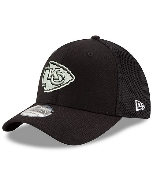New Era Kansas City Chiefs Black White Neo Mb 39thirty Cap Reviews Sports Fan Shop By Lids Men Macy S