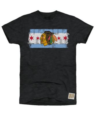 Retro Brand - Men's Blue Line Logo T-Shirt