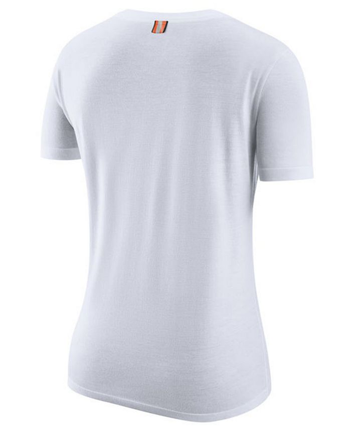 Nike Women's Oklahoma State Cowboys Triblend Logo Boyfriend T-Shirt ...