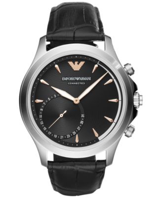 emporio armani connected hybrid smartwatch review