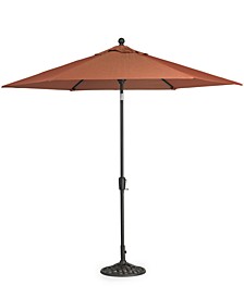 Chateau Outdoor 9' Umbrella & Base, Created for Macy's 