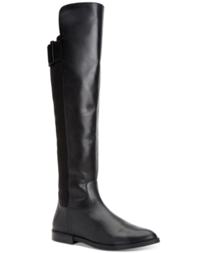 image of Calvin Klein Women-s Priya Over-The-Knee Boots Women-s Shoes