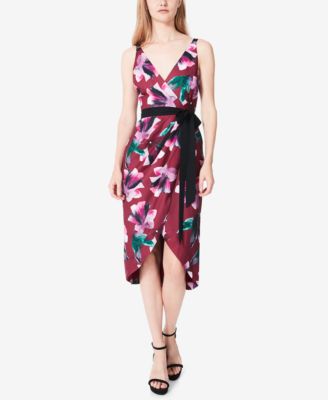 Fame and Partners - The Helenium Printed Wrap Dress
