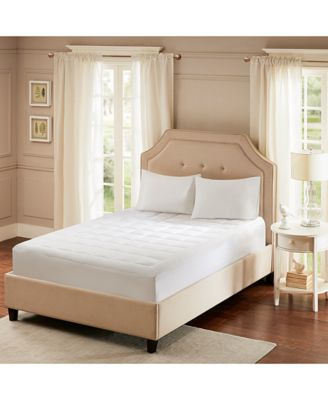 Sleep Philosophy - Coolmax&reg; Microfiber California King Down-Alternative Mattress Pad