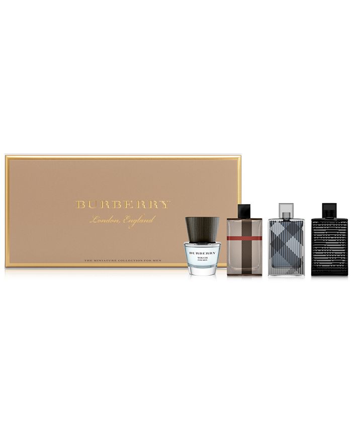 Burberry Men's 4-Pc. Coffret Gift Set, Created for Macy's! & Reviews -  Cologne - Beauty - Macy's
