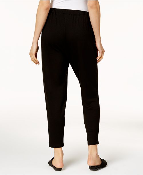 Eileen Fisher Tencel® Drawstring Ankle Pants, Regular & Petite Pants