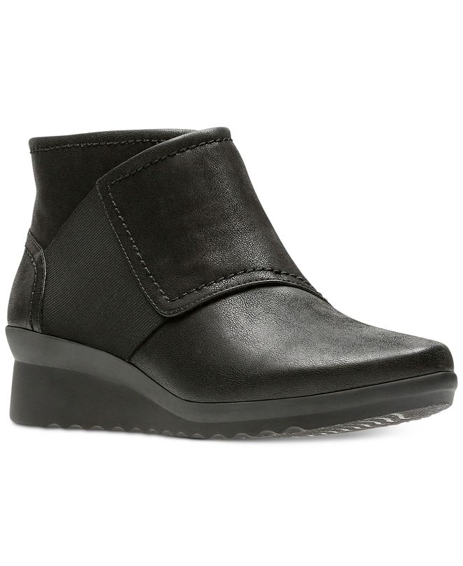 macys clarks booties