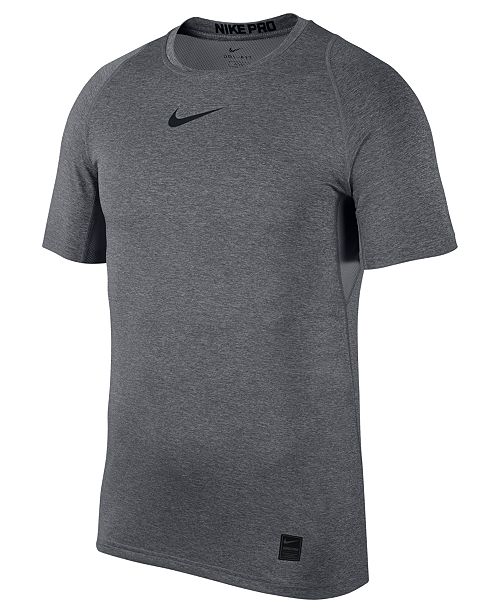 Nike Men's Pro Dri-FIT Fitted T-Shirt & Reviews - T-Shirts - Men - Macy's