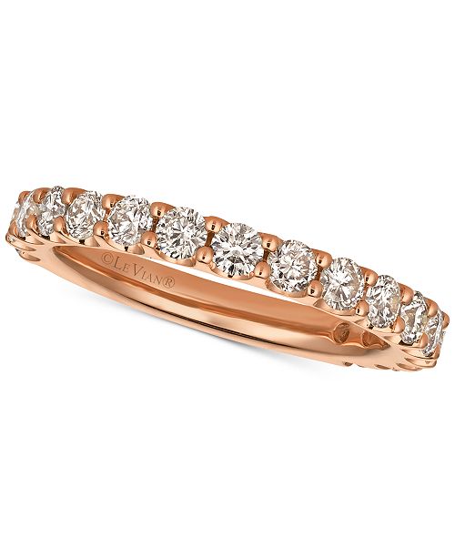 Le Vian Strawberry Nude Diamond Band 1 Ct T W In 14k Gold White Or Rose Gold Reviews Rings Jewelry Watches Macy S
