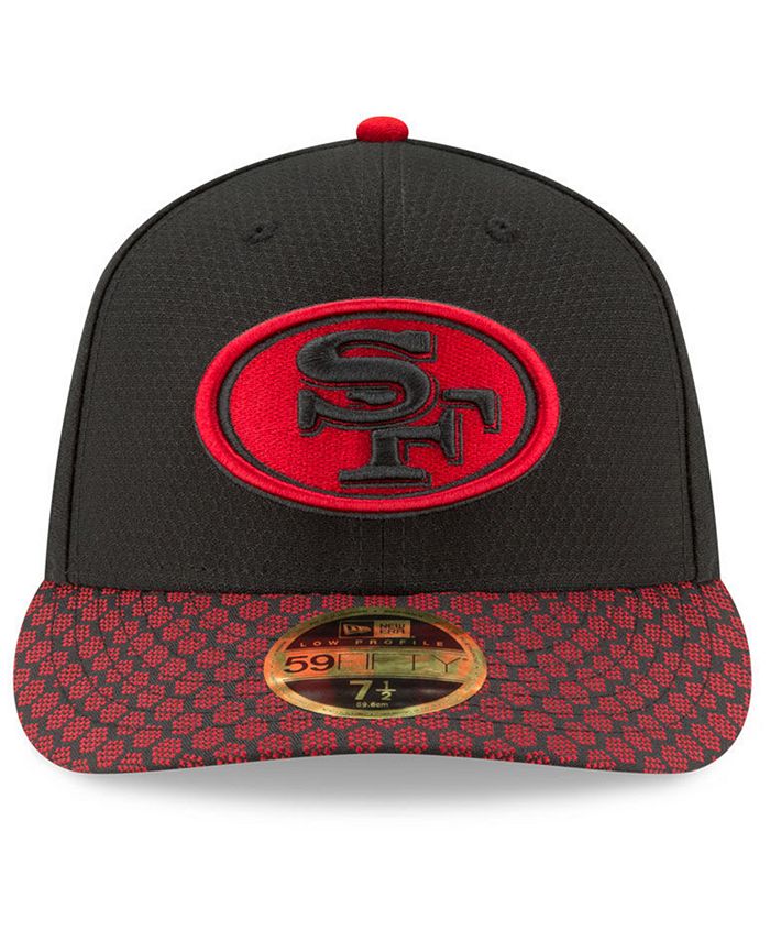 New Era San Francisco 49ers Sideline Low Profile 59FIFTY Fitted Cap