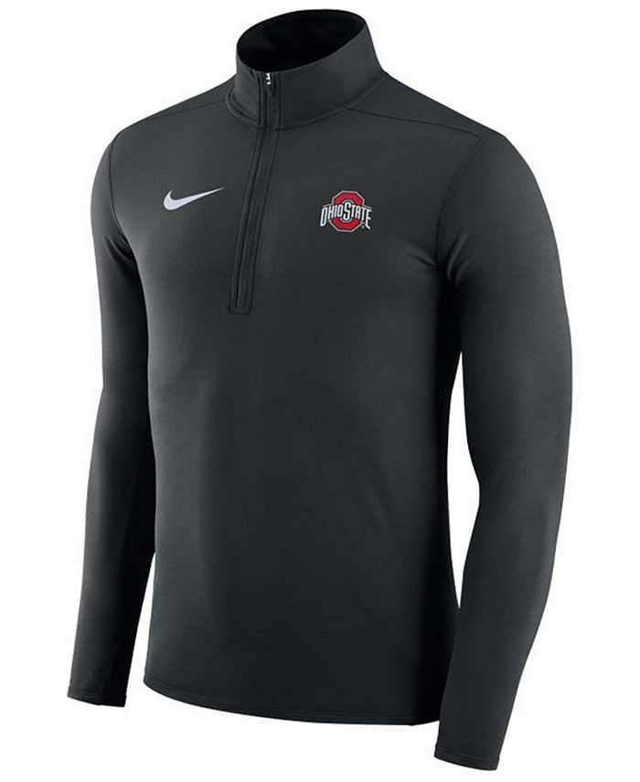 Nike Men's Ohio State Buckeyes Element Quarter-Zip Pullover - Macy's