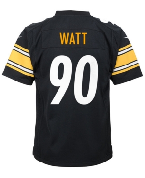 Nike Tj Watt Pittsburgh Steelers Game Jersey Big Boys (8-20)
