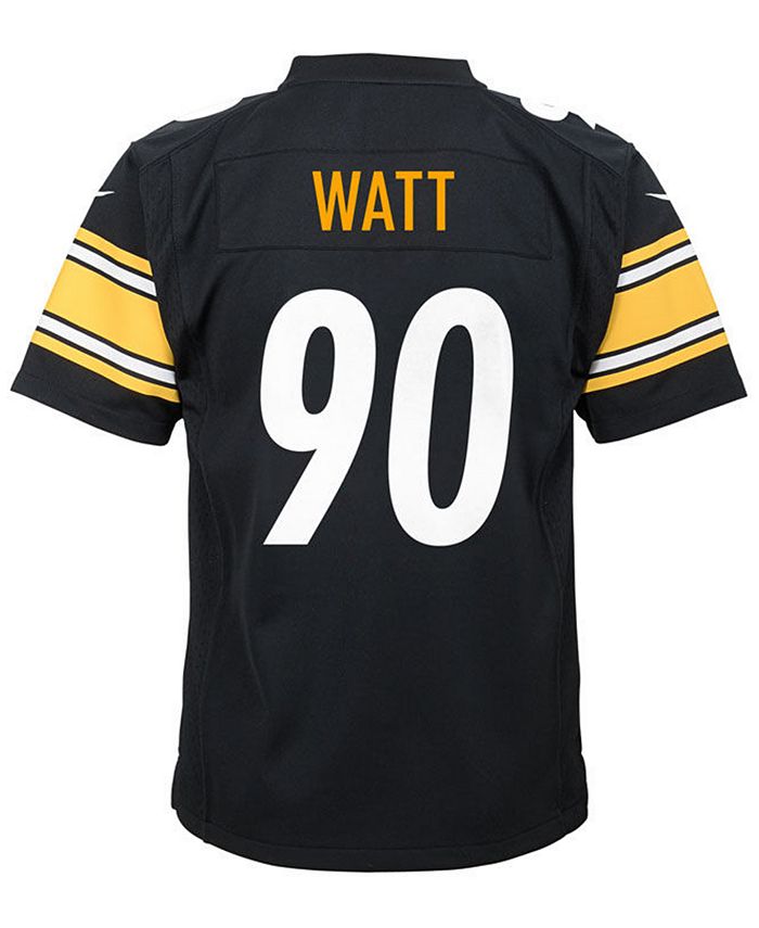 NFL PRO LINE Women's T.J. Watt Black Pittsburgh Steelers Team Player Jersey