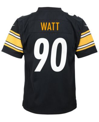 Nike Men's T.J. Watt Black Pittsburgh Steelers Vapor Elite Player Jersey -  Macy's