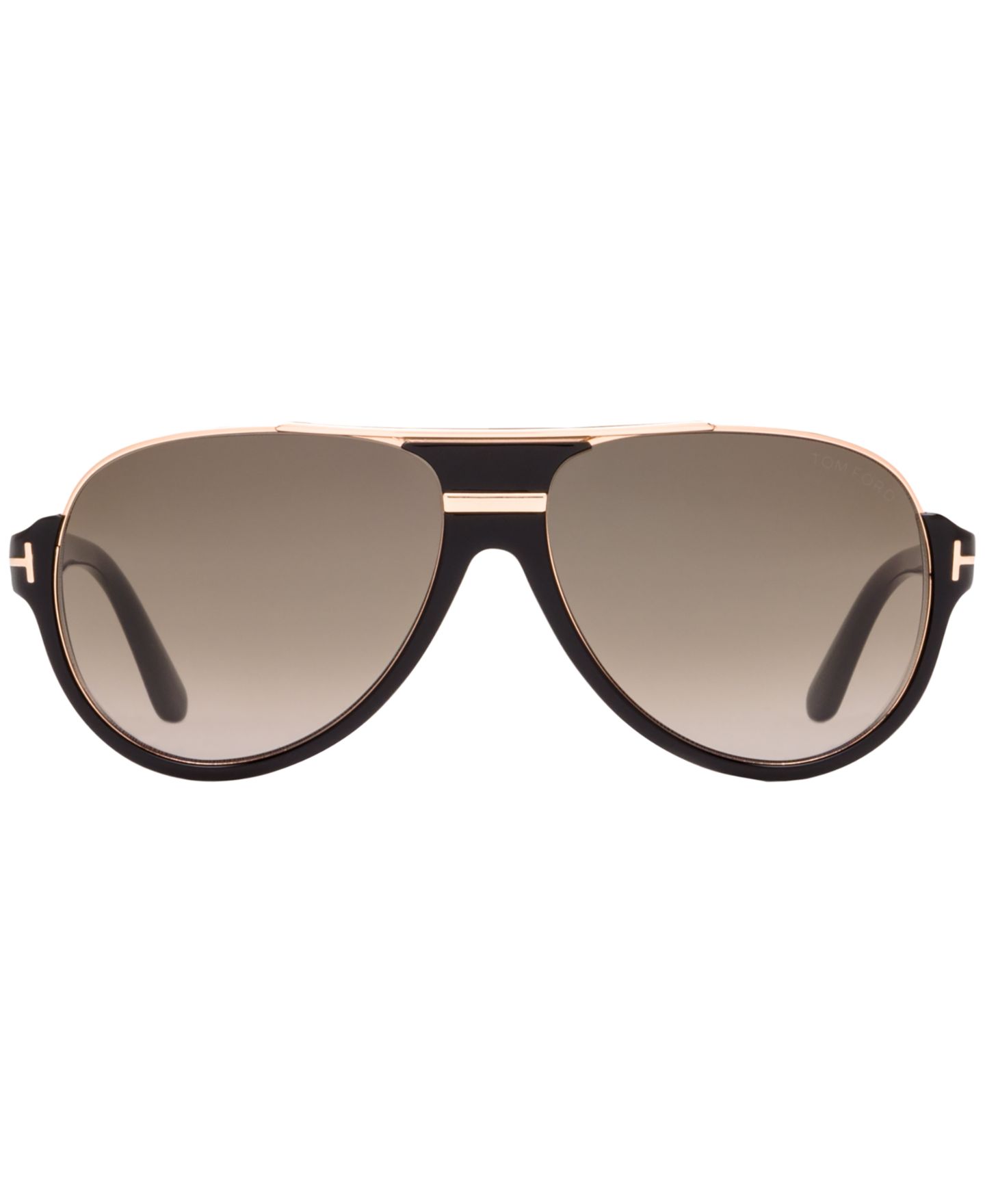 Женские солнцезащитные очки Tom Ford Dimitry Sunglasses, FT0334, цвет: Чёрный / Зелёный градиентный — фото 2