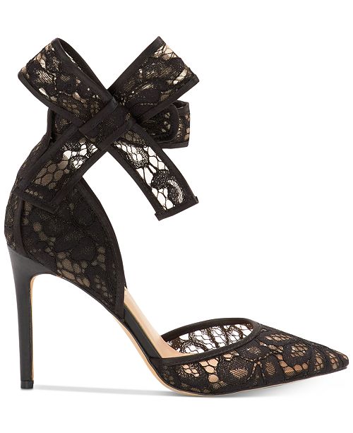 INC International Concepts I.N.C. Kaiaa Bow Evening Pumps, Created for