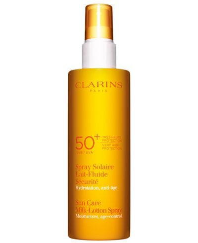 Clarins Sunscreen Care Milk-Lotion Spray SPF 50+, 5.3 oz