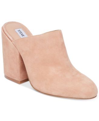 steve madden mule block heel