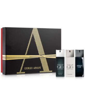 giorgio armani perfume travel set