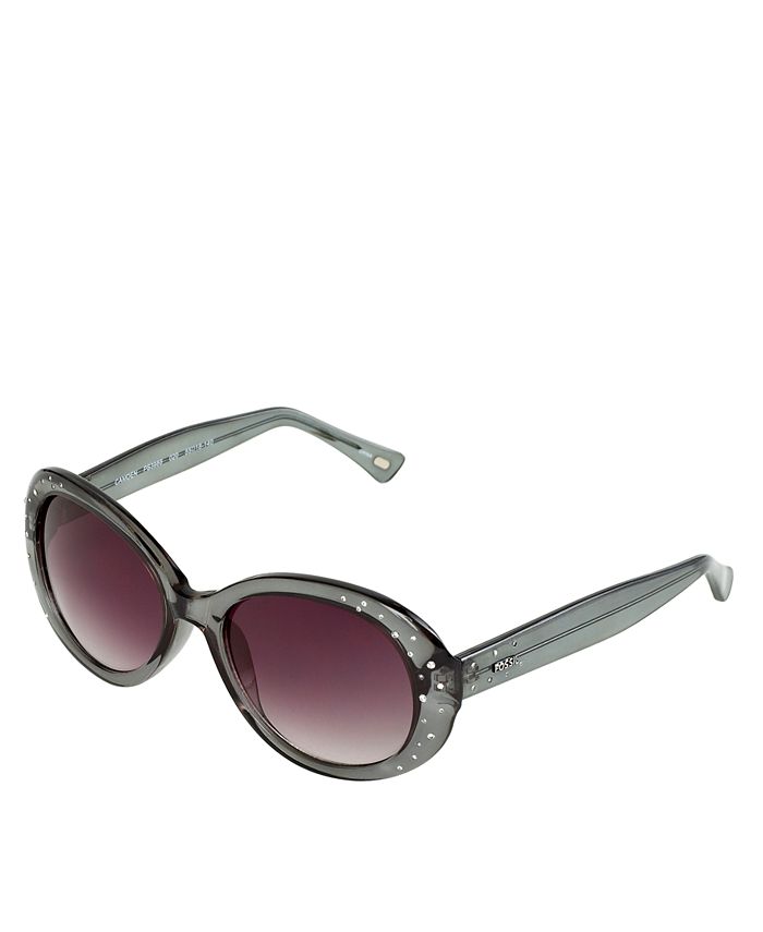 Fossil Sunglasses Camden Oval Macy s